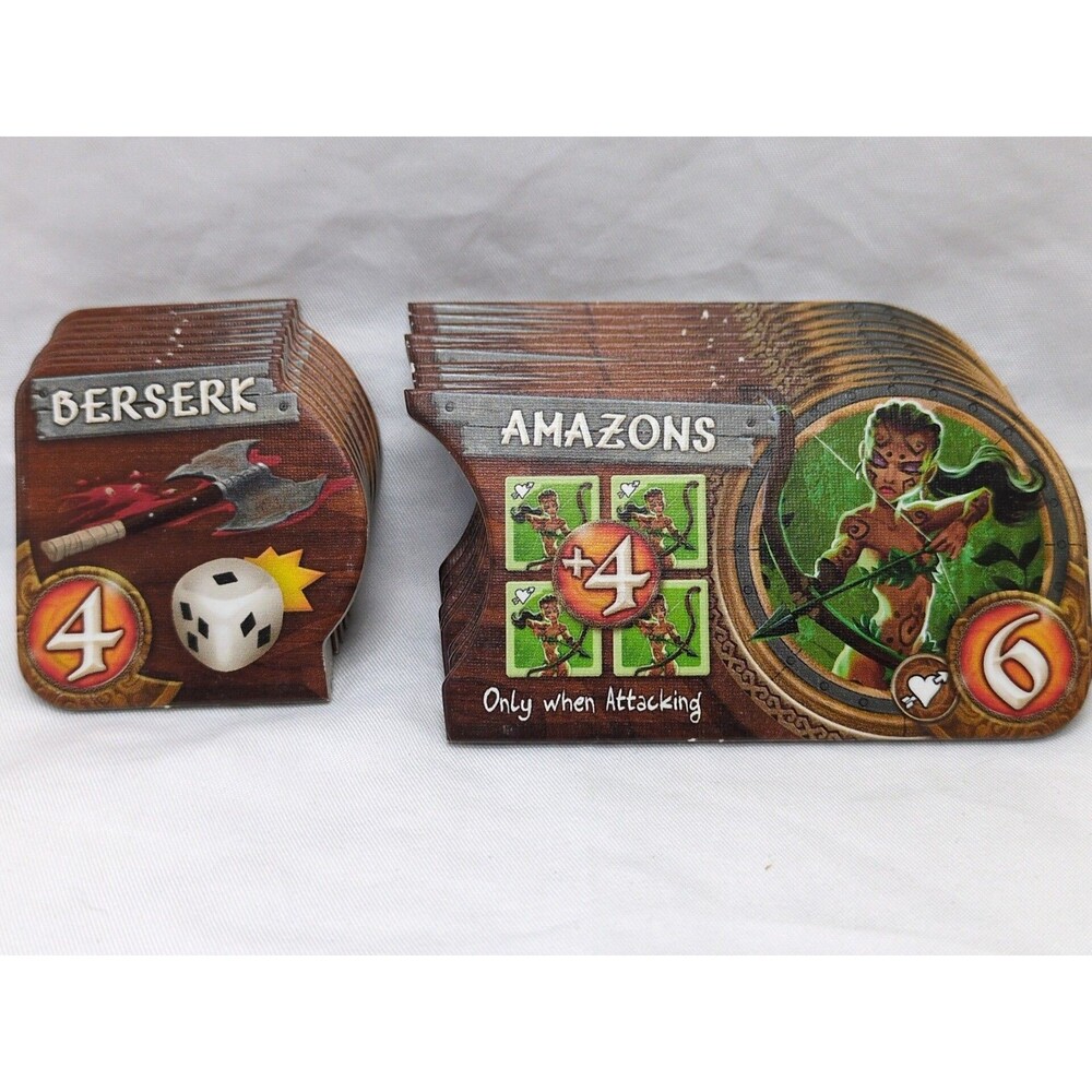 (17) Smallworld Trait And Race Board Game Tokens